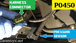 How to Test and Replace EVAP Pressure Sensor P0450