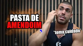 Cuidado com a pasta de amendoim