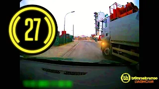 LKW rammt mich? , Bus Auffahrunfall,  Smart fährt gegen Hauswand | Kurier Dashcam #027