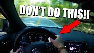 DON'T DO THIS WHILE USING PADDLE SHIFTERS!