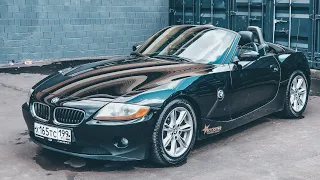 Проверяем ПАФОСНОЕ КУПЕ-КАБРИОЛЕТ за 500 тысяч рублей! BMW Z4 по цене LADA Kalina