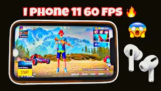 OMG 😱 I PHONE 11 60 FPS || SMOOTH GRAPHICS || 4k HDR ✔️🔥