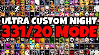 331/20 MODE UPDATE! NEW OVERWORLD FREDDY + ALL FNAF CHARACTERS ADDED IN ULTRA CUSTOM NIGHT (UCN)