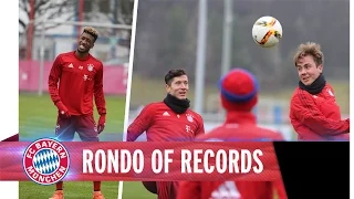 FC Bayern training rondo