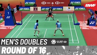 YONEX SUNRISE India Open 2023 | Gideon/Sukamuljo (INA) [8] vs. Ren/Tan (CHN) | R16