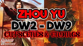 Zhou Yu ALL Cutscenes & Endings - Dynasty Warriors - 4K 60 FPS