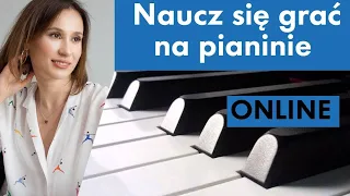 ROZPOCZNIJ Kurs nauki gry na pianinie ONLINE   #annapiano #kursonline #pianino