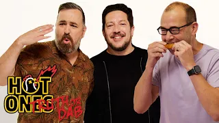 The Impractical Jokers Play Truth or Dab | Hot Ones