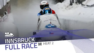 Innsbruck #3 | BMW IBSF World Cup 2020/2021 - 2-Man Bobsleigh Heat 2 | IBSF Official