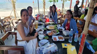 CAMBODIA TRIP 2024: Ep.30--Lunch At The Beach