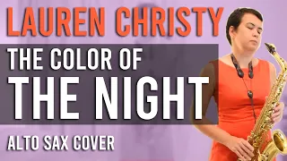 Lauren Christy - The Color Of The Night [1994] | Alto Sax Cover