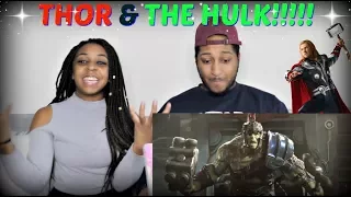 "Thor: Ragnarok" Official Trailer REACTION!!!