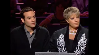 Qui veut gagner des millions ? Laurence Boccolini et Anthony Delon 01/06/2004