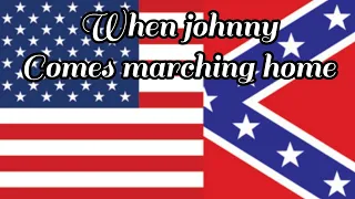 When johnny comes marching home lyrics + sub español  + english