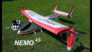 RC VTOL Tiltrotor Aircraft Homemade Nemo 4S. Flight of July 7th, 2021