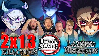 KAMADO UPGRADE!!!!!!!     DEMON SLAYER 2x13 REACTION!!! | "Layered Memories!"