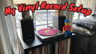 My Vinyl Record Setup, Accessories, and 7 Inch Vinyl Record Collection!