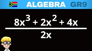 Division of Algebraic Expressions grade 9