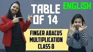 Finger Abacus Multiplication Class 8 English | Fast Mind Math | Multiplication | Abacus With Sneha