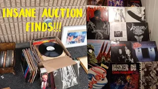 Rare Heavy Metal + Punk Vinyl Albums Scored at Auction!!