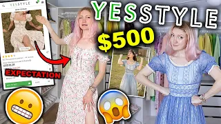 YESSTYLE HAUL 2021 | YESSTYLE COTTAGECORE HAUL & TRY ON!!! YESSTYLE TRY ON HAUL 2021