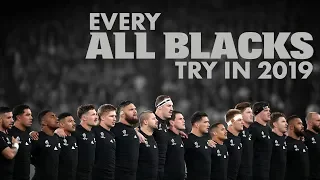 Every All Blacks try in 2019