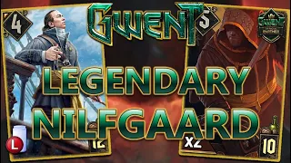 ALL LEGENDARY NILFGAARD | GWENT OUR BATTLE WILL BE LEGENDARY SEASONAL EVENT NILFGAARD DECK GUIDE