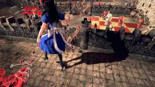 Alice Madness Returns Walkthrough Chapter 4 Giant Alice Executioner lol part 40