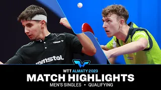 Eduard Ionescu vs Adrien Rassenfosse | MS Qual | WTT Contender Almaty 2023