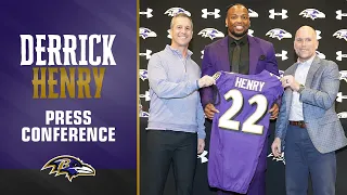 Derrick Henry Introductory Press Conference | Baltimore Ravens