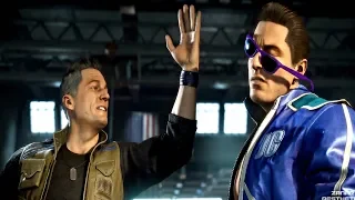 MORTAL KOMBAT 11 - Johnny Cage Slaps Johnny Cage From Past (MK11 2019) PS4 Pro