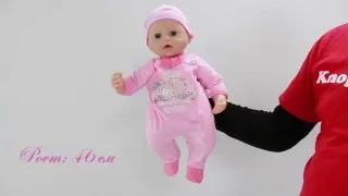 Кукла Беби Анабель с мимикой Baby Annabell  Zapf Creation 792810