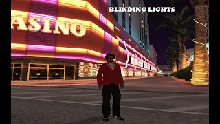 GTA SA: The Weeknd - Blinding Lights