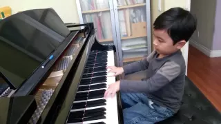 Mozart Concerto No. 8 by 5-Year-Old Evan Le