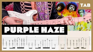 Jimi Hendrix - Purple Haze - Guitar Tab | Lesson | Cover | Tutorial