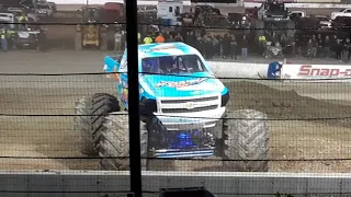 Plane Krazy and Hurricane Force FREESTYLE Versus monster truck tour 2021 LEBANON VALLEY SPEEDWAY  NY