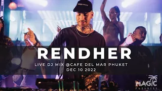 RENDHER live set @Magic Paradise, Cafe Del Mar Phuket 10/12/2022