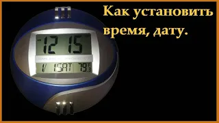 🍀 10. Установка время и даты на эл.часах Kadio 3885N и где их купить.