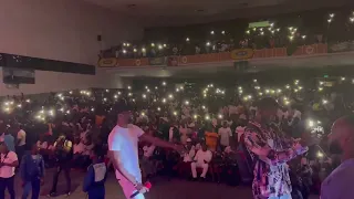 Gaz Mawete au concert de Tidiane Mario au Palais des Congrès à Brazzaville