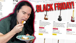 These BLACK FRIDAY GUITAR DEALS are making me HUNGRY!