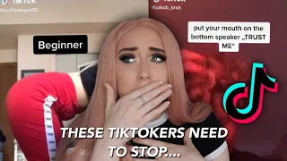 these tiktokers need TO STOP DOING THIS...