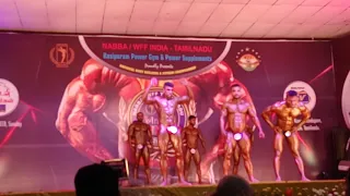 Mr India 65kg category final, 2018 ( NABBA)