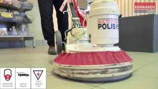 Operating a Floor Polisher