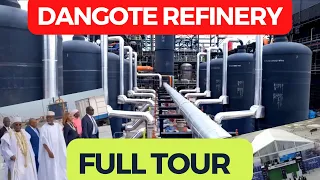 Dangote Refinery Full Tour During Commissioning | Dangote Refinery News Update