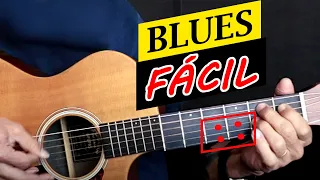 COMO TOCAR BLUES FÁCIL - Todo o violonista deve saber esse Blues - Intro +Solo + Base