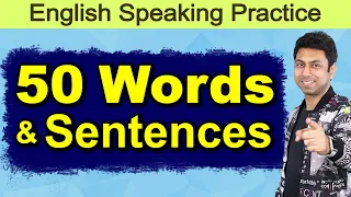 English Speaking Practice | 50 Words & Sentences | Awal