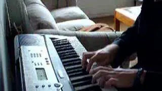 Aerosmith - Fly away from here intro on keyboard