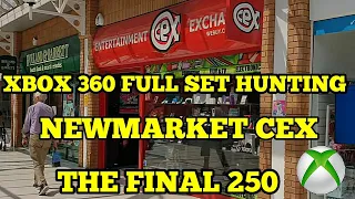 Newmarket CEX, my first ever visit! Xbox 360 full set game hunting, the final 250!