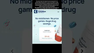 Mark Cubans cost plus drugs is great cheaper drugs than with insurance. this is how it should be