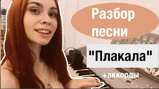 Леша Свик - Плакала /ПРОСТОЙ РАЗБОР ПЕСНИ / аккорды, как играть на пианино за 2 минуты